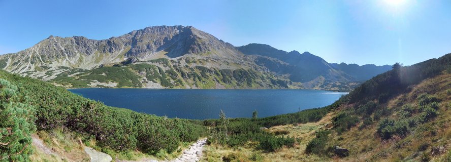 Mountain Lake in Tatra National Park Near Zakopane, Poland